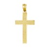 14K Gold Cross of Calvary Pendant