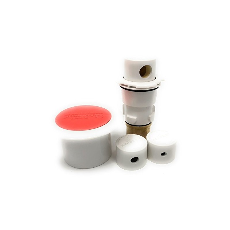 Paramount Pool Valet Retro Single Head Kit (White)