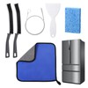 Palksky 6pcs Refrigerator Cleaning Brush, Fridge Cleaning Kit Set, Refrigerator