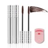 Telescopic Mascara Waterproof Lengthening & Volumizing, Hypoallergenic Tubing Formula for