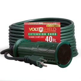 VoltShield 40Ft 16 Gauge All-Weather Cord with Housing
