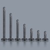 (200 pcs) Wensilon #10×1-1/4” for Sheet Metal Self-Tapping Screws 410