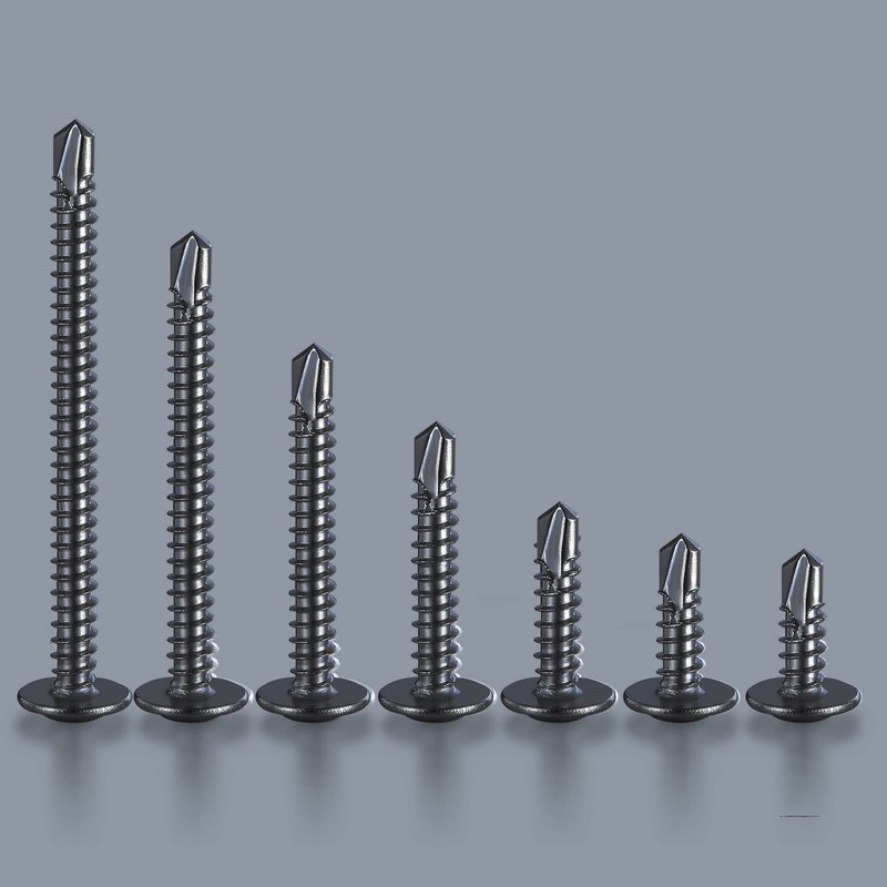 (200 pcs) Wensilon #10×1-1/4” for Sheet Metal Self-Tapping Screws 410