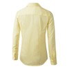 Women's Formal Work Wear Simple Shirt (225 Yellow, S)
