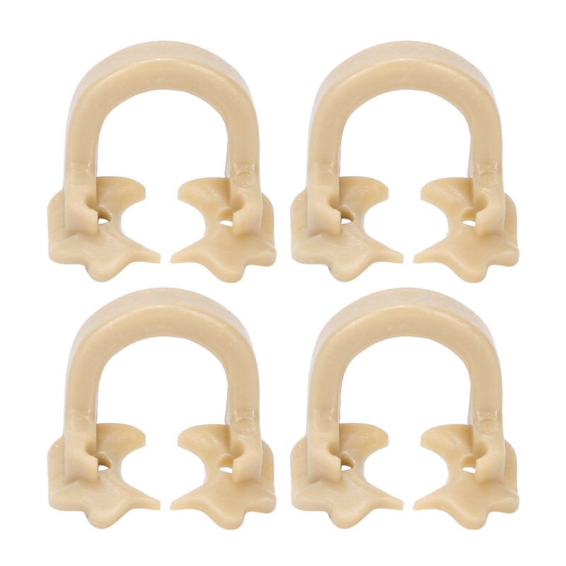 4pcs Resin Dental Dam Clamps Barrier Clip Dental Materials Tool