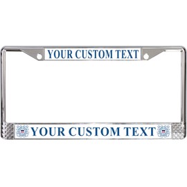 MilitaryBest Custom U.S. Coast Guard License Plate Frame