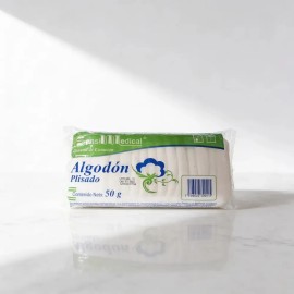 De 12 Bolsas De Algodon Plisado 50g, Sensilmedical