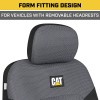 Autocessary Caterpillar Car Truck Seat Covers for Front Seats Set