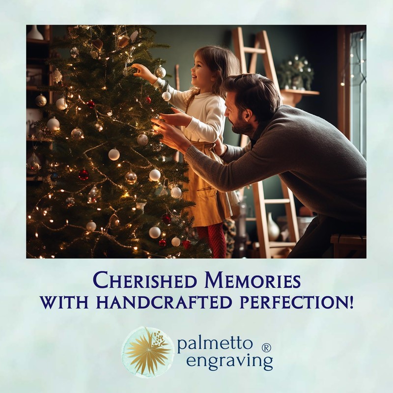 US Constitution Preamble Ornament, Americana Decor