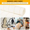 ZOWWFAST Tufting Cloth,Monks Cloth with Marked Yellow Lines for Tufting,Professional