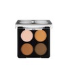 Flormar Colour Eyeshadow Palette Fine Texture & Mat/Shimmer 4 Eyeshadow