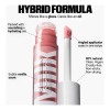 Brillo Labial Leche Maquillaje, Hidratante, Brillo Rosa Dora