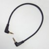 φ3.5mm Stereo Mini Plug Cable, 11.8 inches (30 cm) (L-shaped/L-shaped