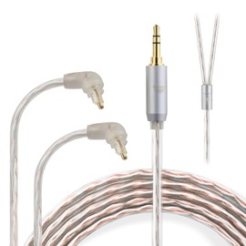 okcsc EXK to 3.5MM Upgraded Replacement Cable for Sony Earphones Cable 4 Core for Sony MDR-EX600 EX800 EX1000 MDR-7500 3.94FT 3.5MM