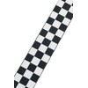 RED by EMP Unisex Black and White Checkerboard Belt, black/white