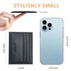 Adenpvn Leather credit card holder Minimalist Slim Front Pocket Wallet