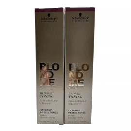 Schwarzkopf  BlondMe~Blonde Toning Choose Your color  2.02 Fl Oz - Application Brush