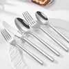 ERVILO 10-Piece Silverware Set for 2, Balanced Weight Stainless Steel