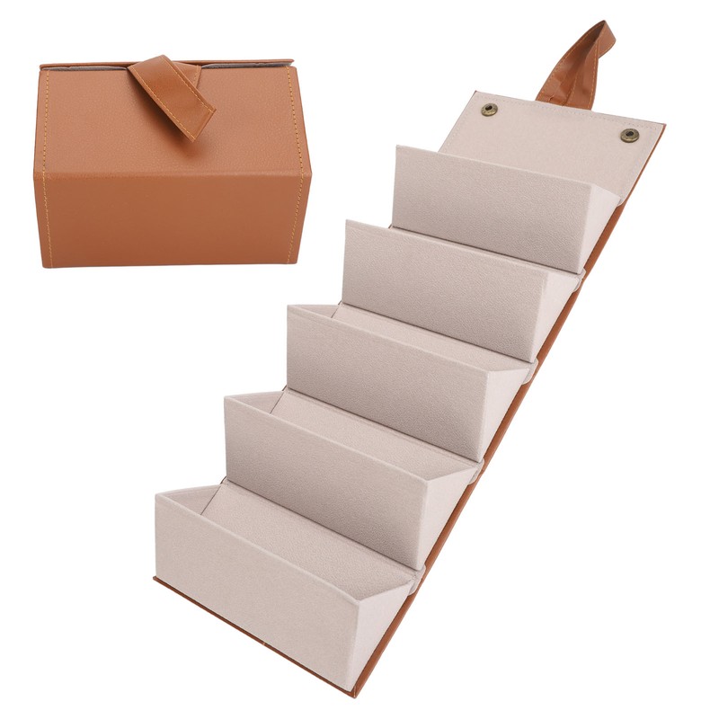 Glasses Storage Box High Capacity Waterproof Foldable Eyeglasses Storage Case