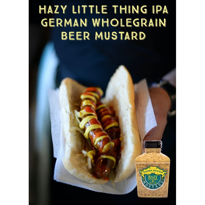 Sierra Nevada Mustard Hazy Little Thing and German-Style Whole Seed,