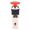 JM-06 Pneumatic Mechanical Valve PT 1/4in 2 Position 3 Way