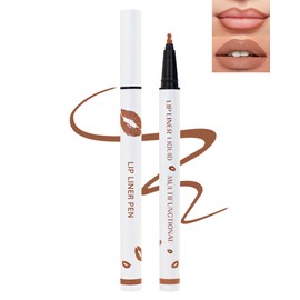 Lipliner flüssig, matt, brauner Lipliner & Lip Tint, langanhaltend, Nonstick Cup, wasserfest, Lippenstift, langanhaltend, Lippen, Konturenstift, Make-up, Geschenke für Frauen, 5