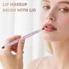 Unaone 2 Pack Lip Brush for Lipstick, Dual-Ended Lip Makeup