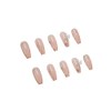 24 Pcs Beautiful and Lovely Sheer Sheer Butterfly Girly Nails