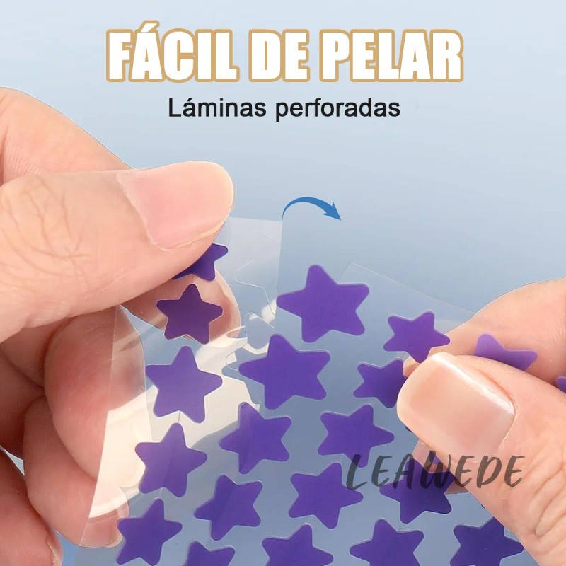 🔥 240pzs mascarillas estrella para el acne espinillas granos Vitaminas