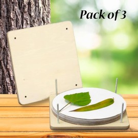 BestNest Nature Presses, 9" x 9", Set of 3