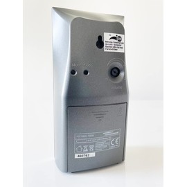 Heidemann HX Duo 70804 Wireless Chime Set (2 Receivers, 1 Transmitter, White, Max. Range 100 m, Optical Call Signal, 8 Melodies Adjustable, Bell, Doorbell)