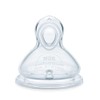 NUK FDNK10721323 Premium Choice Replacement Nipple, For 6-18 Months, Y