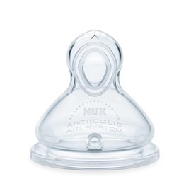 NUK FDNK10721323 Premium Choice Replacement Nipple, For 6-18 Months, Y Cut, Nipples, For Baby Bottles, Baby Supplies