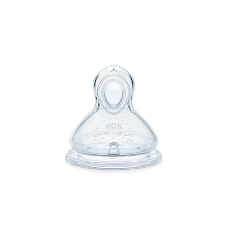 NUK FDNK10721323 Premium Choice Replacement Nipple, For 6-18 Months, Y