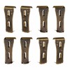 qieoyk Brick Clips - 8 Pcs Heavy Metal Wall Hangers