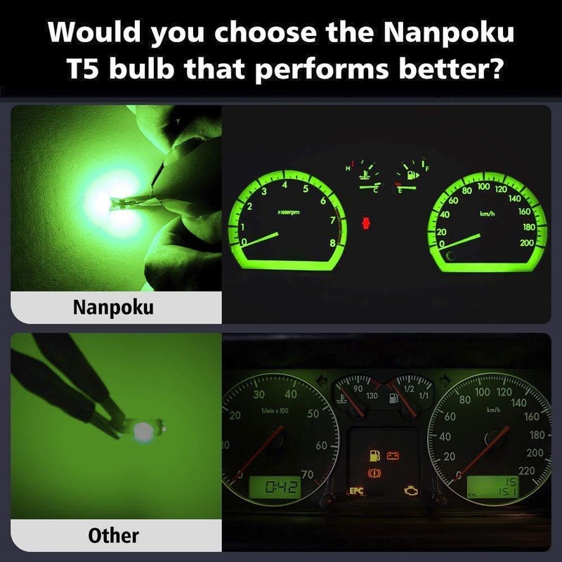Nanpoku T5 LED Bulbs 74 73 37 2721 LED Bulb