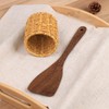 HTB HTB-GC2 Wooden Turner Spatula, Unpainted, 12.8 x 3.1 inches