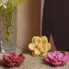 Camellia Flower Succulent Candle Mold Resin Casting Silicone Molds for