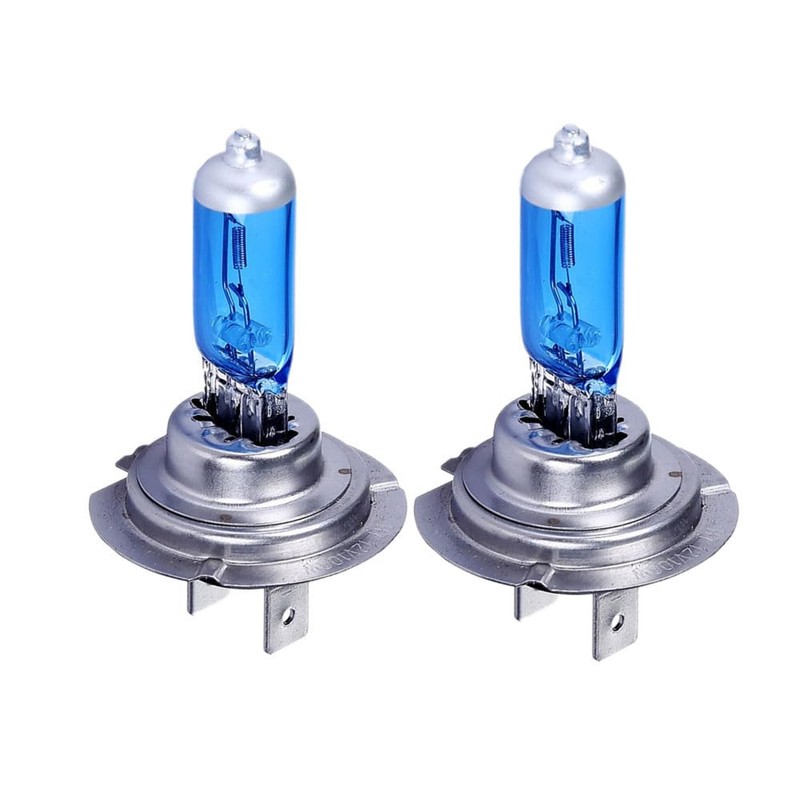 ZMShun 2Pcs H7 12V 100W 5500K Xenon White Car Headlight