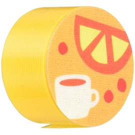 Dear Kitchen Waza-ari Tape with Holder Yellow 25mm×6m