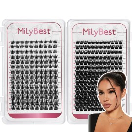 US Local Stock DIY Segment Eyelashes Individual Lash Extension Mega Set 336 Pcs Silk Cluster Lashes BookFalse Eyelashes Style: diy, length: Mix, package: B02