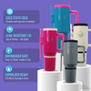 Sip N’ Snack Dual Compartment Stainless Steel Water Bottle –