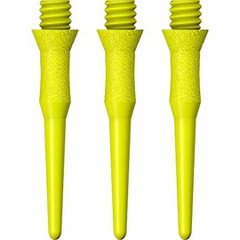 Mission Titan Drift Pro Softtip Dart Tips with Soft Tip, 100 Plastic Tips 2ba (Yellow)
