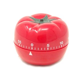 yueton yueton Manual Mechanical Tomato Timer -Ring Alarm Kitchen Timer for Cooking Study Gym Countdown Clock Red