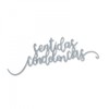 Sizzix Thinlits Die Set - 662951 Sentidas Condolencias (Sincere Condolences)