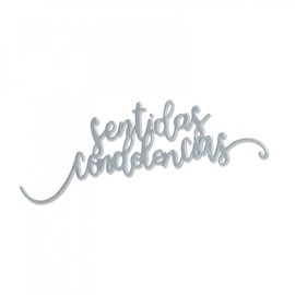Sizzix Thinlits Die Set - 662951 Sentidas Condolencias (Sincere Condolences)