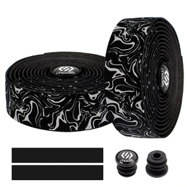 Chooee Road Bike Handlebar Tape,Bike Bar Tape with End Plugs-2 Rolls,White