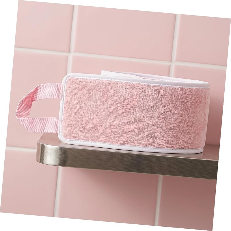 Banda Aplicadora para Bronceado de Espalda en Material Rosa, Previene