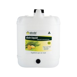 Abode Dishwash Liquid Ginger and Lemongrass 15L
