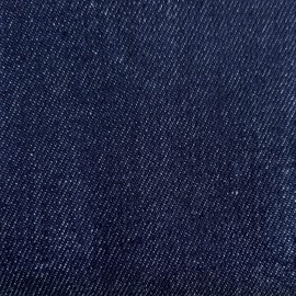 Dark Indigo Blue Woven 12oz Denim Fabric – Cotton Blend 170cm Wide (by The Meter)